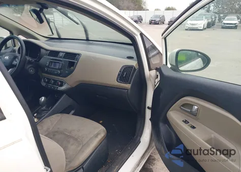 2014 Kia Rio Lx from USA, damaged, VIN KNADM5A35E6413643